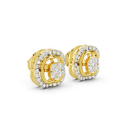 Clover Halo Earrings